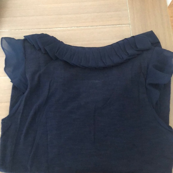 Anthro Ruffle Top, Size Small - Picture 4 of 4
